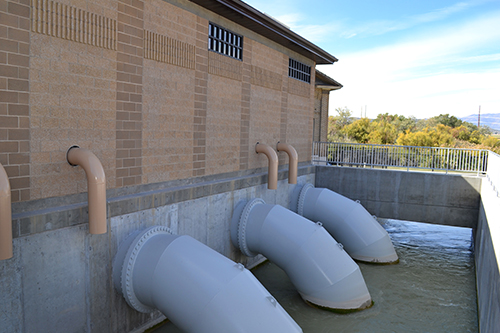 Utah Lake house structure.