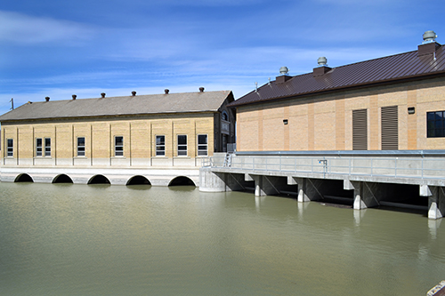 Utah Lake house structure.