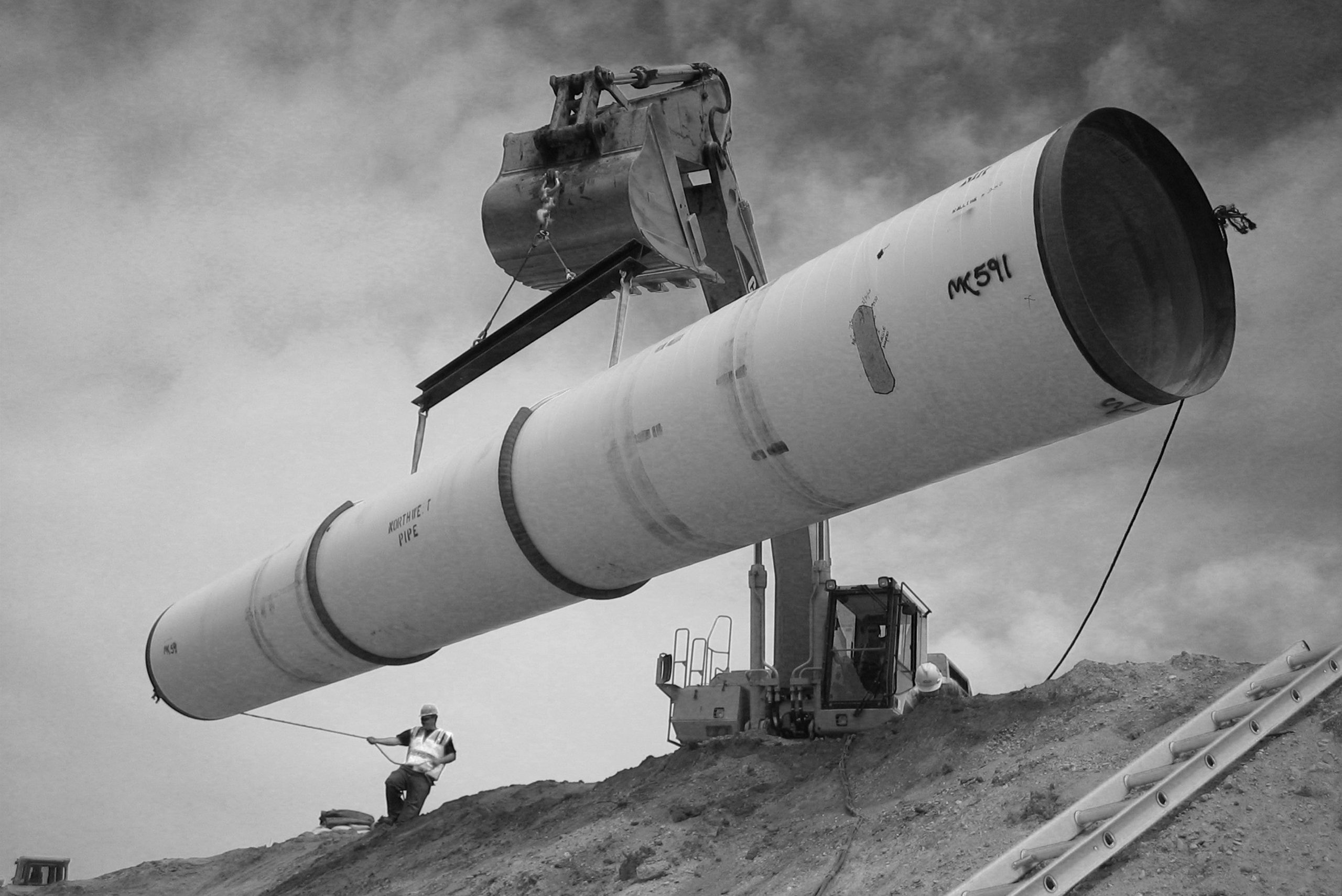 Image of large construction equipment